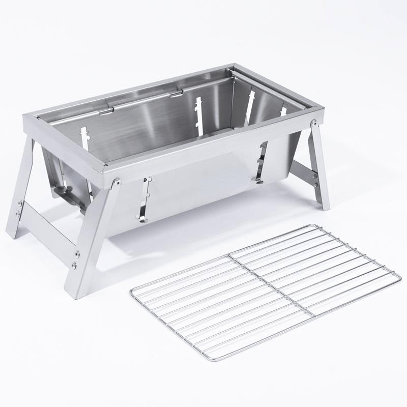 Ultimate Camping Style Stainless Steel Foldable Grill