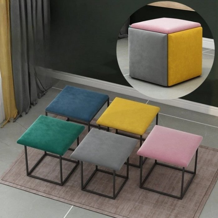 5in1 Transformable Cube Space Saving Chair