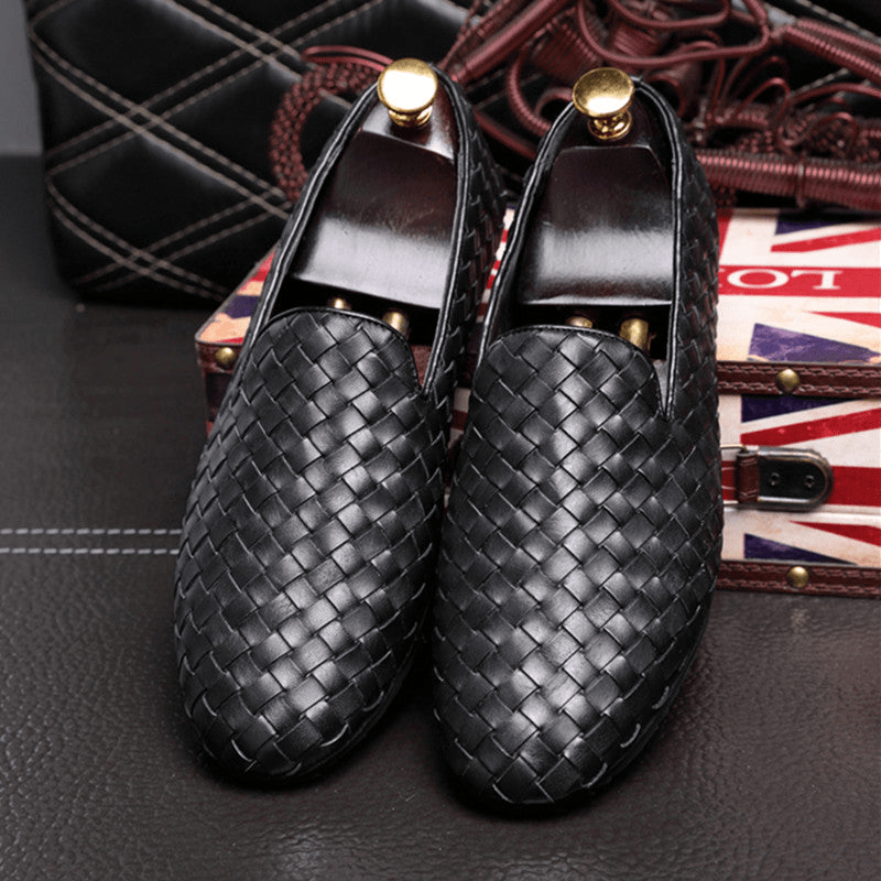 Japanese Style Casual Leather Slip-on Shoe