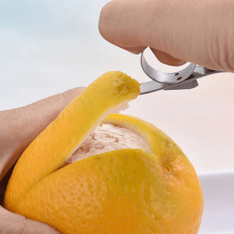 Stainless Steel Finger Easy Fruit Orange Peeler