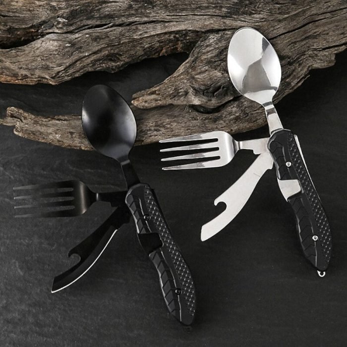 4in1 Easy Cary Travel Cutlery Tool