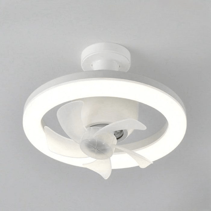 2in1 Radiant Rotating RC Ceiling Fan Lamp