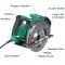 Electric Mini Circular Saw With Laser 230V