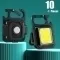 Multifunctional waterproof mini led keychain flashlight.
