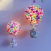 #030 - DIY Hot Air Balloon-Shape Flying Animals Night Lamp