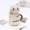 Lucky Cat Ceramic Coffee Mug with Spoon  $25.95