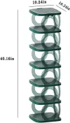 #222 - Transparent plastic Shoe Rack