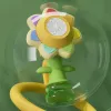 #021 - Electric Sunflower-Shaped Portable Kids Fun Bubble Maker Toy