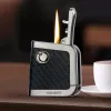#018 - Retro Thin One Click Pop Up Windproof Kerosene Lighter