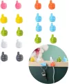 Thumb Wall Hooks for Hanging Cable Organizer