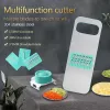#225 - Hand Held Veggie Chopper Slicer