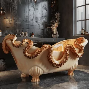 Elegant Bath Octopus