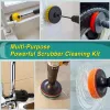 #1008 - Electric Drill Brush Attachment Set