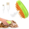 Steamy 3 in 1 Electric Pet Grooming Brush