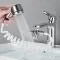 Ensemble de salle de bain réglable tout-en-un, facile à nettoyer