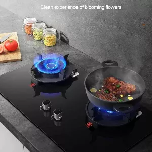 Liftable Double Gas Stove