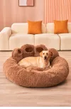 #1037 - Fluffy Dog Bed Large Pet
