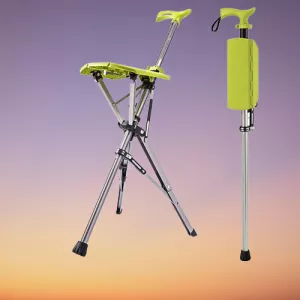 Elderly Foldable Walking Chair Stick⁠ ⁠
