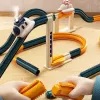 #026 - 360&deg; Flip Space Craft Interactive Steam Car Track