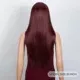 30inch Long straight Wig Lace Wig Synthetic Lace Front Wigs For Black Women Ombre Green Color Hair Heat Resistant Cosplay Wigs