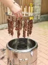 #1101 - Smokeless BBQ Time Stainless Steel Camping Grill⁠