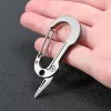 #546 - Titanium Alloy EDC Multi-Tool Keychain Knife