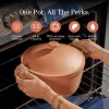 # 4 Our Place Perfect Pot - 5.2 L. Nonstick Ceramic Sauce Pan with Lid