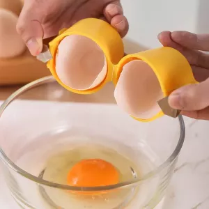 Easy Egg Shell Opener Kitchen Gadget Tool⁠