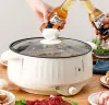 Double Layer Electric Pot 1-2 People Household Non-stick