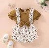 07. Baby Girl Flower Romper