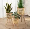 17. Rattan Basket Pot