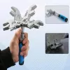 #1202 -  Saker 5-In-1 Adjustable Ratchet Wrench