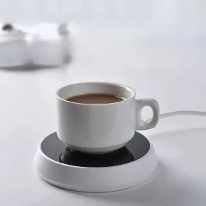 Gravity-Induction Quick Mug Warmer Coaster