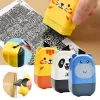 #1193 - Mini Cartoon ID Protection Roller Stamp