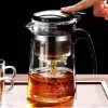 #1209 - TeaTime Heat Resistant Glass Teapot