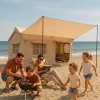 Inflatable Built-in Sunroof Beach Camping House