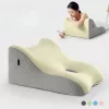 Multi-Angle Spine Support Memory Foam Ergonomic Pillow⁠