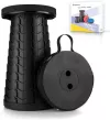 Boreeman Upgraded Folding Stool Lightweight Yet More Sturdy with Load Capacity 400lbs