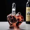 #1217 - Middle Finger Crystal Clear Fun Decanter