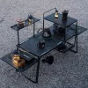 Carbon Steel Folding Multifunctional Easy Camping Table