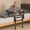#16 - Elderly Stand-Up Adjustable Folding Bedside Support Rail