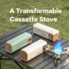 Foldable Camping Stove | Compact Cassette Burner 2600W