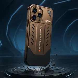 Futuristic Edge Armor iPhone Case