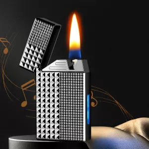 Smart Voice Command Hybrid Flame Metal Lighter