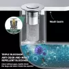 #1031 🔥Bathroom Sink Stopper Hair Catcher