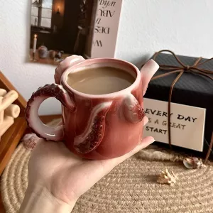 Octopus Tentacle Ceramic Coffee Mug