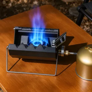 Quick-Fold Camping Gas Stove
