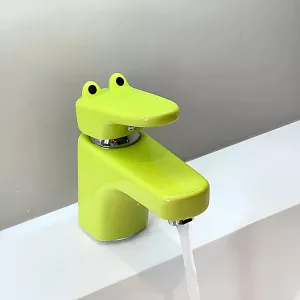Frog-Shaped Macaron Bathroom Faucet