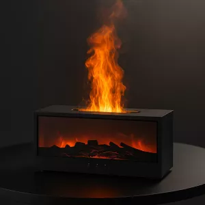 Fireplace Flame Mist Humidifier