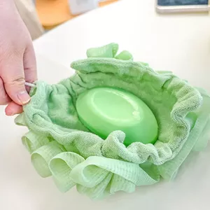 2in1 Soap Holder Shower Sponge⁠